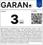 Termék kép 2 a(z) Hauser H-205N Hajszárító termékhez