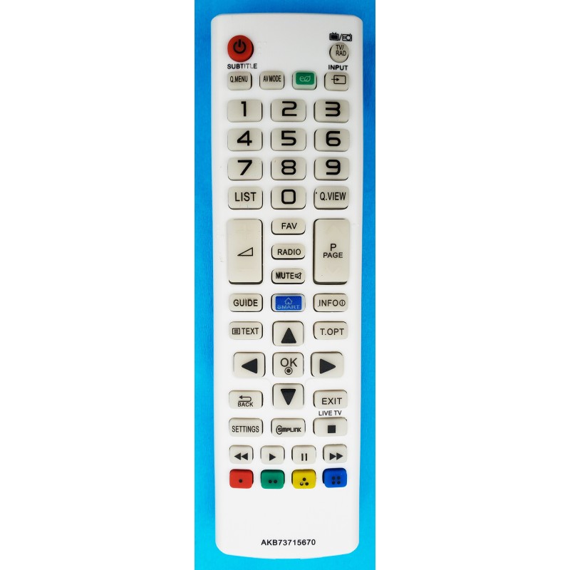 Termék kép a(z) LG AKB73715670 távirányító termékhez