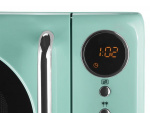 Termék kép 4 a(z) Silvercrest Retro Mikrohullámú sütő (zöld) termékhez