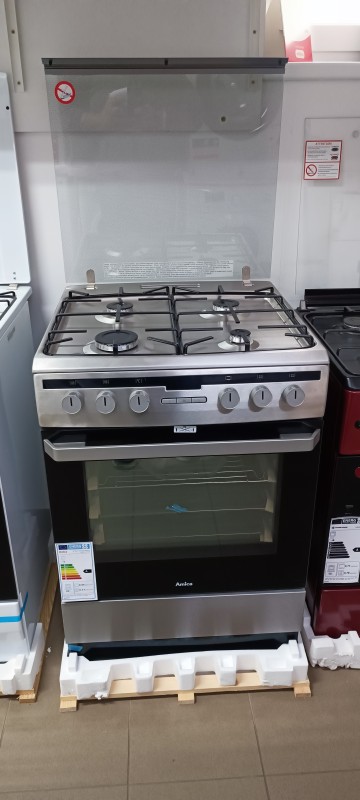 Termék kép a(z) Amica 55701 kombinált tűzhely 60x60 inox termékhez