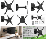 Termék kép 2 a(z) A+ WMAP2342A-TRS1 Fali TV Konzol, 23-42", Állítható, max 30kg termékhez