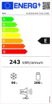 Termék kép 5 a(z) Beko B1RCNA344W Kombinált hűtőszekrény NO FROST termékhez