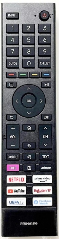 Termék kép a(z) Hisense ERF3B80H gyári távirányító termékhez