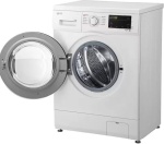 Termék kép 2 a(z) LG F2J3WSBWE Elöltöltős keskeny gőzmosógép, 6.5 kg, 1200 centrifuga, DirectDrive Inverter termékhez