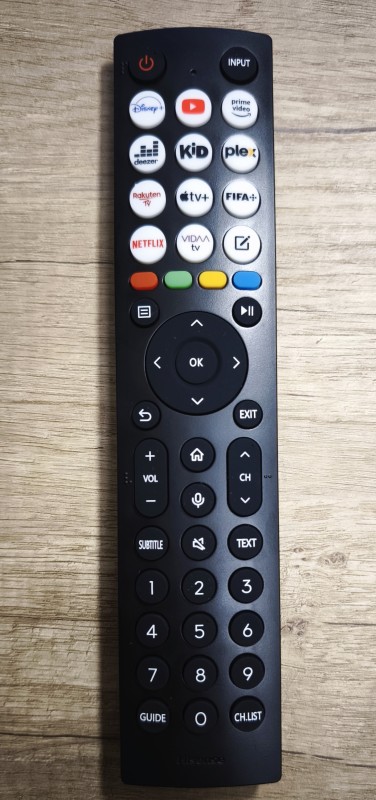 Termék kép a(z) Hisense ERF2J36H gyári távirányító termékhez