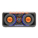 Termék kép 2 a(z) SAL MECHAPOWER vezeték nélküli hangszóró és multimédia-lejátszó, 2 x 10 W, RGB LED, BT TWS, USB-C, ~8 óra üzemidő, superbass mélysugárzó termékhez