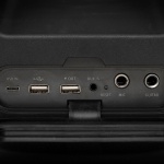Termék kép 4 a(z) SAL BTCUBE hordozható BoomBox, vezeték nélküli hangszóró, 70W, BT TWS, USB NP3, AUX, MIC, GUITAR, BASS EQ, LED effektek, telefontöltés, power bank, vízálló termékhez