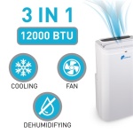 Termék kép 6 a(z) Lifetime air 12000 BTU Mobil klíma 3,5 kw termékhez