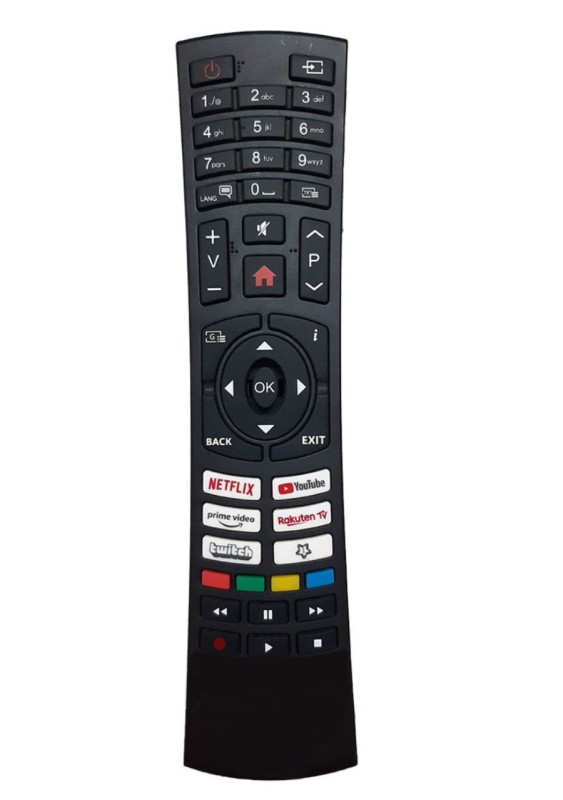 Termék kép a(z) Vestel, Telefunken, Finlux RC4590P smart távirányító termékhez