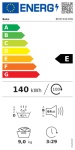Termék kép 4 a(z) Beko BM3T49230W 9 kg hőszivattyús szárítógép termékhez