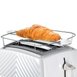Termék kép 2 a(z) Russell Hobbs 26391-56 Groove fehér kenyérpirító termékhez