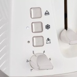 Termék kép 4 a(z) Russell Hobbs 26391-56 Groove fehér kenyérpirító termékhez
