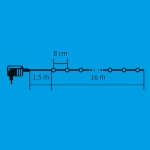 Termék kép 2 a(z) Home KII 200/M beltéri fényfűzér szines termékhez