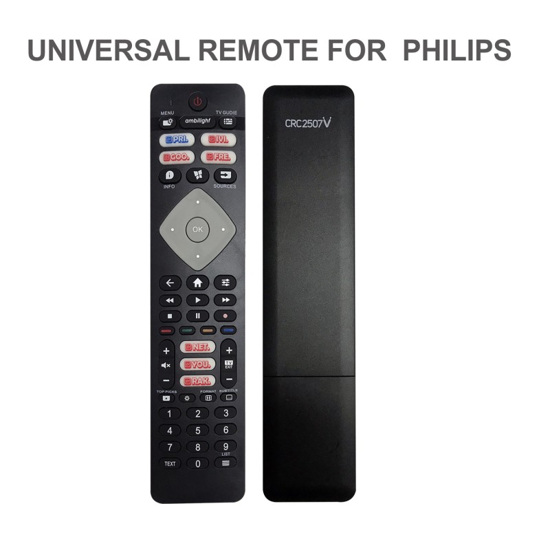 Termék kép a(z) Philips CRC2507V 4K LED televízióhoz Ambilight, Netflix, Rakuten és Yahoo támogatással termékhez
