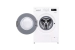 Termék kép 2 a(z) LG F4X1008NWH elöltöltős gőzmosógép, 8 kg, 1400 centrifuga, DirectDrive Inverter termékhez
