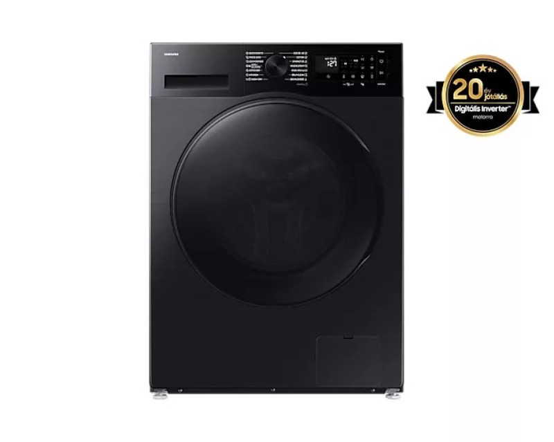 Termék kép a(z) Samsung WD11DG5B15BBLE Mosó- és szárítógép AI energia üzemmóddal 11 kg, fekete termékhez