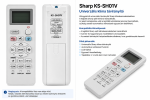 Termék kép 2 a(z) Sharp KS-SH01V univerzális klíma távirányító termékhez