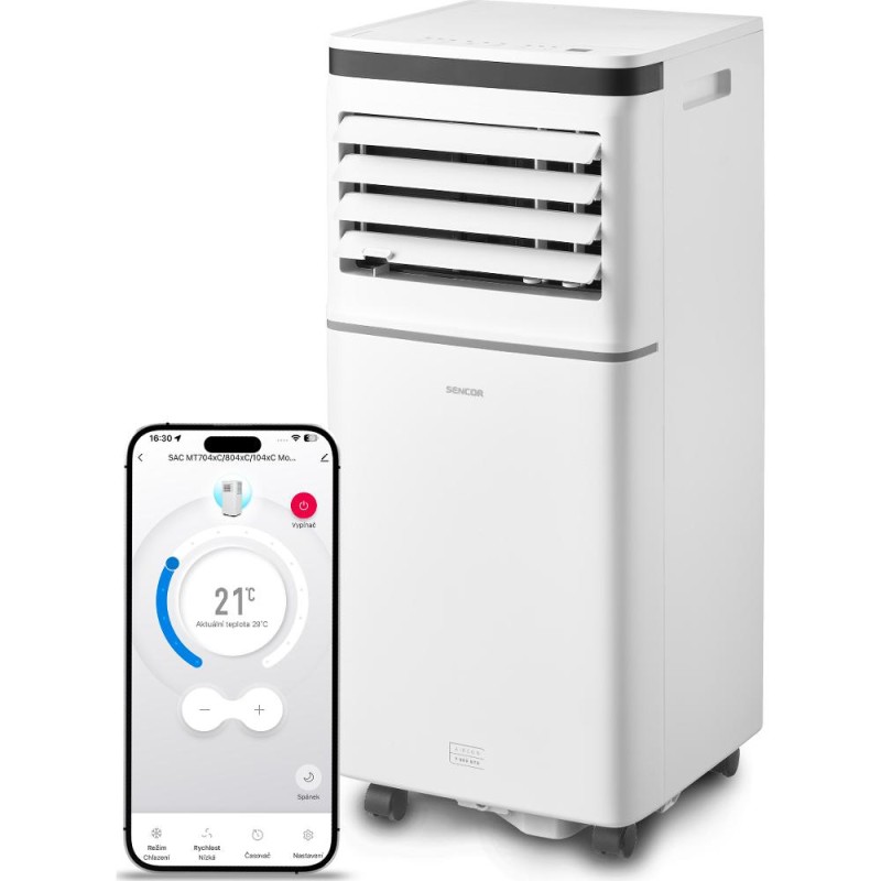 Termék kép a(z) Sencor SAC MT7042C Mobil klíma WI-FI termékhez