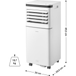 Termék kép 4 a(z) Sencor SAC MT7042C Mobil klíma WI-FI termékhez