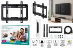 Termék kép 3 a(z) Omega OUTV200B27 fali TV állvány, rögzített, 14 "-42" + Ajándék HDMI kábel termékhez