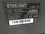 Termék kép 2 a(z) STARLIGHT 40SLTA2000F LED tv távirányító termékhez