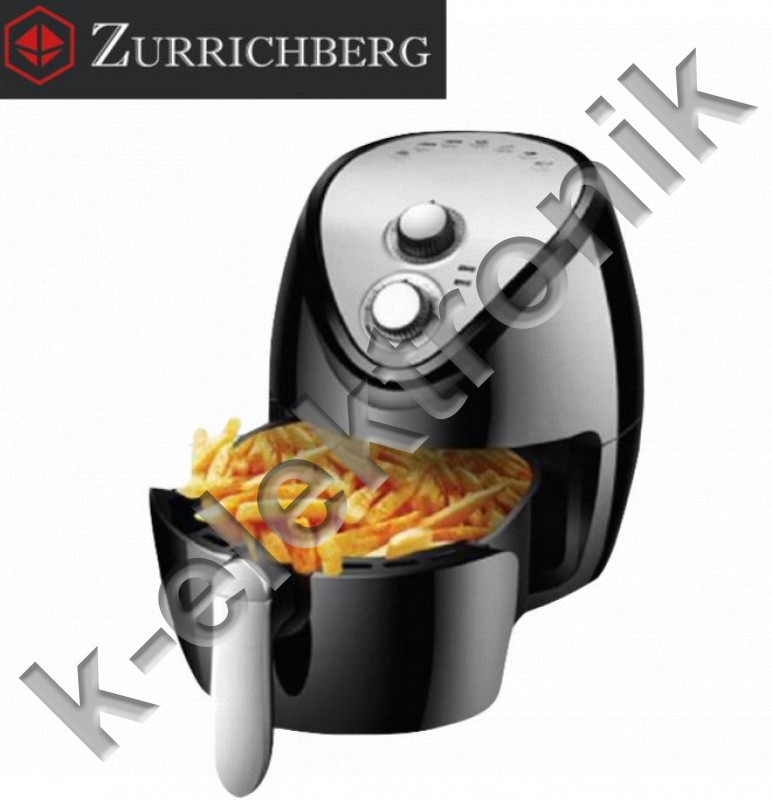 Zurrichberg-ZBP7616-fekete-olaj-nelkuli-Fritoz kép